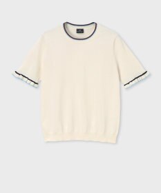 Paul Smith 【洗える】フレアスリーブ 半袖ニット