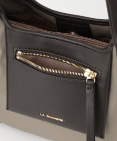 LA BAGAGERIE リサイクルレザー　フラップトート