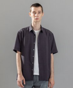JOSEPH HOMME 【新柄】テクノボイルストレッチ レギュラーカラー半袖シャツ