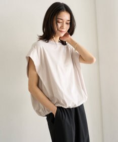 UNFILO L フレンチスリーブ ドロストTシャツ