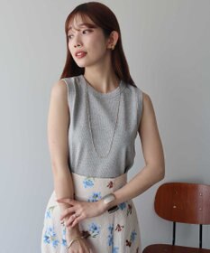 earth music&ecology 【WEB限定】リブタンクトップ