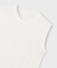 GRACE CONTINENTAL モノグラムニットトップ