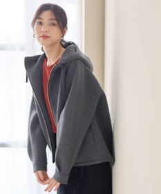 ANY L ダンボールＷジップパーカー