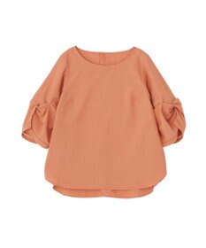 YECCA VECCA ハシゴレースタックスリーブブラウス