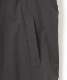 ICB 【撥水加工】 メモリーストレッチタフタ フーデットコート