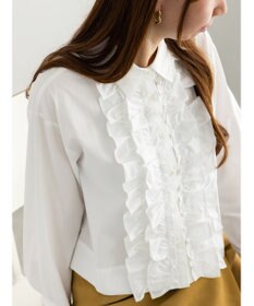 Te chichi フリルクロップトシャツ