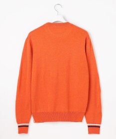 23区GOLF 【MEN】ウールブレンド カラーニット ラウンドから普段のお出かけや、お散歩まで◎