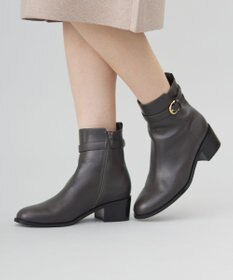 J.PRESS LADIES ベルト ショート ブーツ