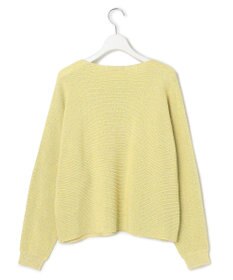 23区 【Oggi3月号掲載/洗える】コットンギマ クロップド ドルマン ニット