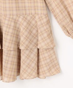 組曲 L ライトトロピカルティアード ブラウス