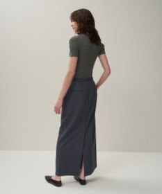 ATON RAMIE WOOL RIB | ショートスリーブセーター