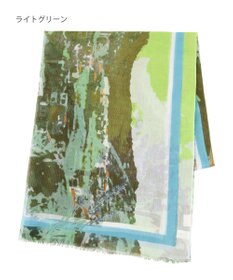 MOONBAT Hanato(ハナト) コットンシルクビッグストール／70×175cm