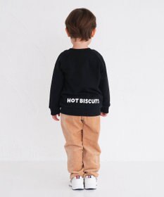 MIKI HOUSE HOT BISCUITS 【70-110cm】 顔ドン ラグラントレーナー