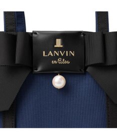 LANVIN en Bleu LANVIN en Bleu ランバンオンブルー ジュール トートバッグ ポーチ付 M