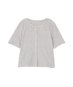 earth music&ecology チェーンリブラメカットソー