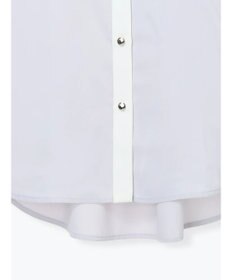 Te chichi フロントフリルバイカラーブラウス