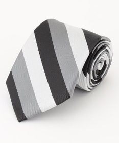 J.PRESS MEN オーセンティック / レジメンタル ネクタイ ライトグレー系2