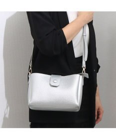 UNBILLION カシュカシュ cachecache / 横型3つ口ショルダーバッグ