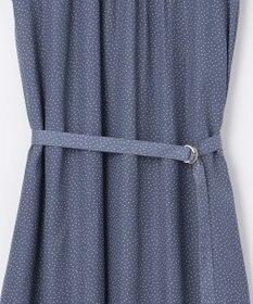 ANY SIS 【ベルト付き】ミニドット ノースリーブワンピース