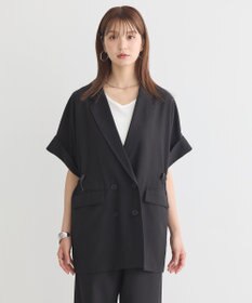 earth music&ecology 半袖サイドドロストジャケット