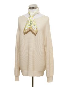 MOONBAT 【シルク100%】FURLA (フルラ) ミモザ シルクプリントスカーフ 65cm×65cm UV対策 手洗い可能