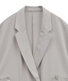 earth music&ecology 半袖サイドドロストジャケット