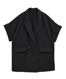 earth music&ecology 半袖サイドドロストジャケット