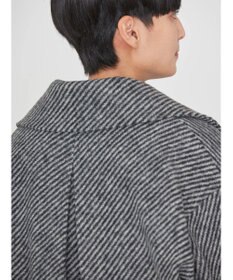 AMERICAN HOLIC ツイードライクコクーンミディコート