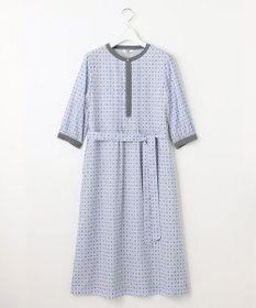 J.PRESS LADIES S 【洗える】ジオメトリックプリント ワンピース