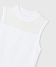 GRACE CONTINENTAL シアーグロスニットトップ