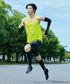 CW-X 【MEN】 CW-X メンズ スポーツタイツ ハーフ(ひざ上丈) 下半身サポート(股関節・腰・おしり・ふともも) マラソン 球技 HZO695 /ワコール