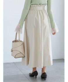 Te chichi トレンチフレアスカート