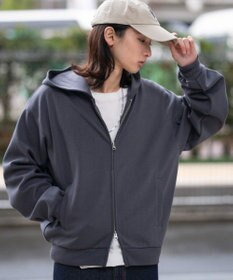 WEGO 【ユニセックス着用ITEM/SMLサイズ展開】ボンディングZIPパーカー