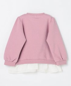 組曲 KIDS 【110-140㎝】フラワーキルト トレーナー