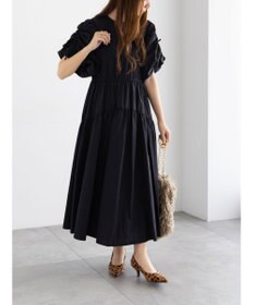 Te chichi スリーブリボンロングワンピース