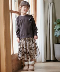 ANY KIDS 刺繍トレーナー