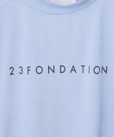 23区GOLF 【23Fondation/WOMEN】フレンチスリーブ ロゴトップス