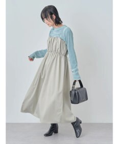 Green Parks ・ＥＬＥＮＣＡＲＥ　ＤＵＥ　ギャザーキャミワンピース