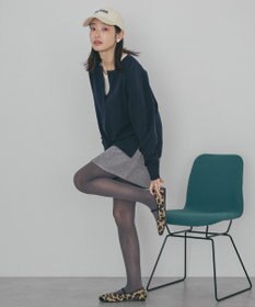 AMERICAN HOLIC バイパチカフタンラグランニットプルオーバー