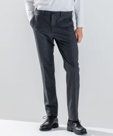 JOSEPH HOMME 新素材【ストレッチ】ウール混 キャリーマンストレッチ　 テーパードパンツ / CITY グレー系