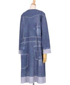 tsumori chisato SLEEP ツモリチサト ルームウエア ワンピース 長袖 綿100%(本体) ロング丈(ふくらはぎ付近) UNX557 /ワコール