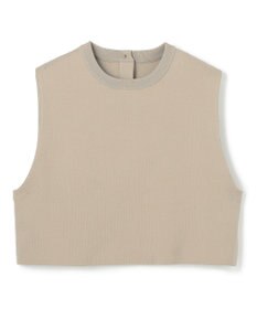 UNFILO L フォルムニット クロップドベスト