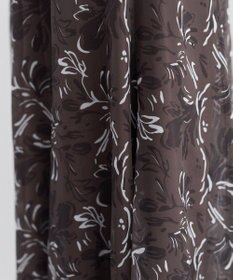 YECCA VECCA ボタニカル柄シアーロングスカート