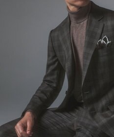 GOTAIRIKU 【CANONICO/カノニコ】 リベンジ 150's 通年スーツ（ブラウン×チェック）