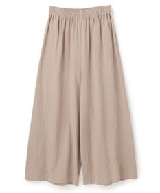 uncrave コットンリネンボイル ワイドパンツ