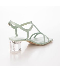 MODE ET JACOMO <MODE ET JACOMO>クリアヒールストラップサンダル