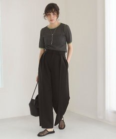 WEGO 【ANGIE VINTAGE】配色デザインリブニット