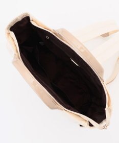 LA BAGAGERIE ツイルナイロン×エナメル リュックサック