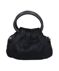 INTER-CHAUSSURES 【ANDREA CARDONE】異素材コンビハンドバッグ