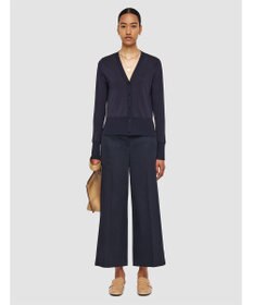 JOSEPH ジャージーハボタイ　ロングスリーブカーディガン